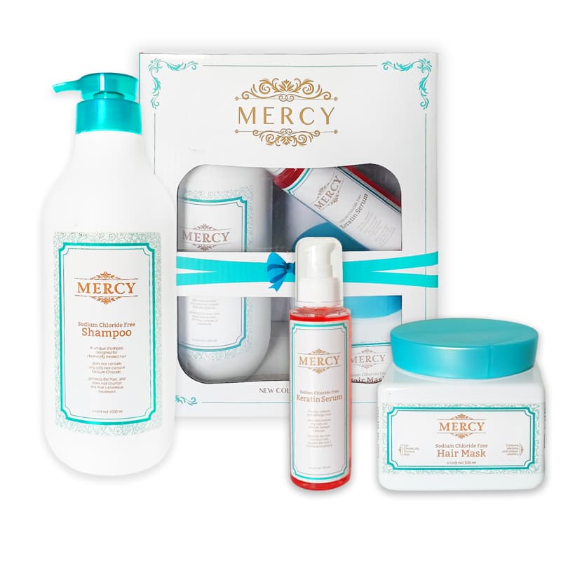 סט קרטין מרסי MERCY SET KERATIN 3 pcs