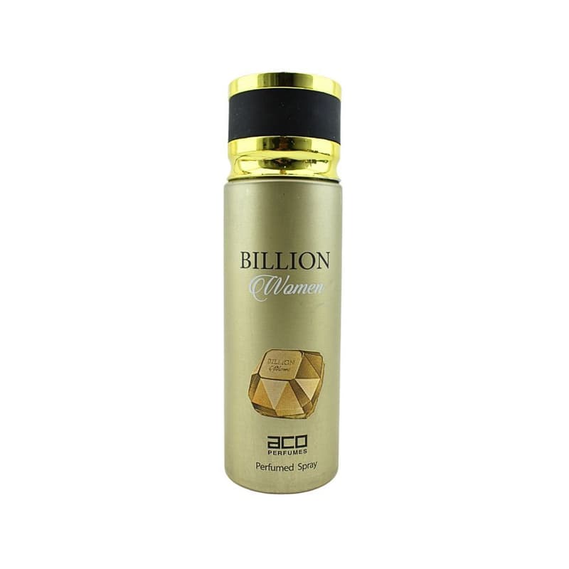 ספריי דאודורנט אקו לנשים ACO BILLION SPRAY 200ML