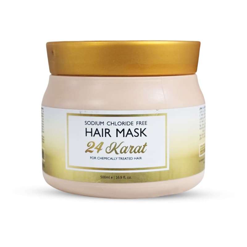 אמבט שמן 24 קראט HAIR MASK 24 KARAT 500 ML