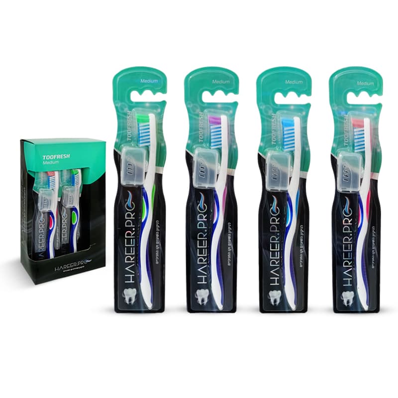 מברשת שיניים חריר פרו HAREER PRO TOOFRESH MEDIUM
