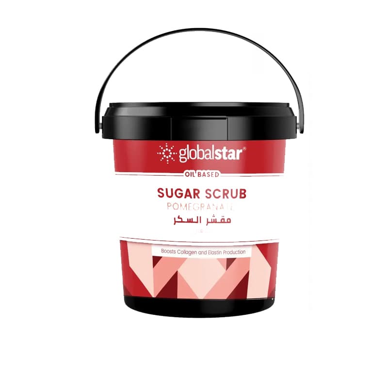 פילינג סוכר רימון GLOBAL SUGAR SCRUB 600G