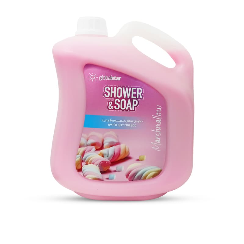 شور جلوبال مارشميلو GLOBAL SHOWER GEL 4 L