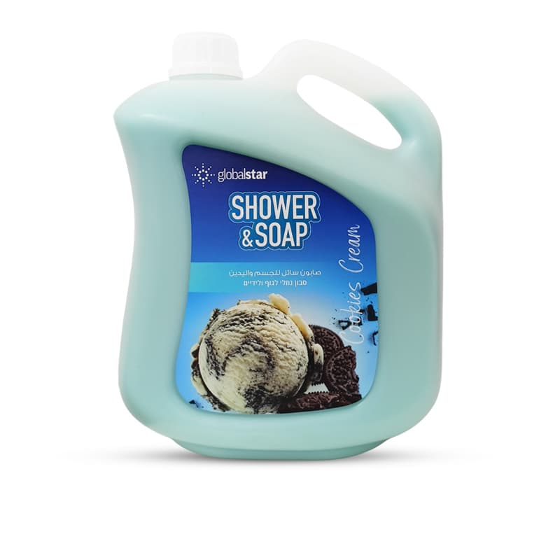 شور جلوبال كوكيز GLOBAL SHOWER GEL 4 L