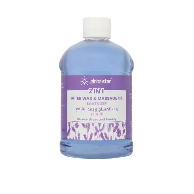 שמן עיסוי גלובל GLOBAL AFTER WAX RELIEVE 500ML