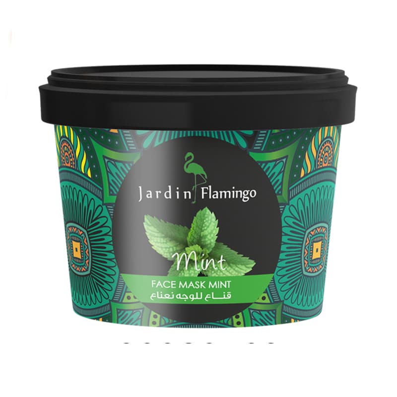 מסכה פנים ג'רדן JARDIN FLAMINGO MINT FACE MASK 400G