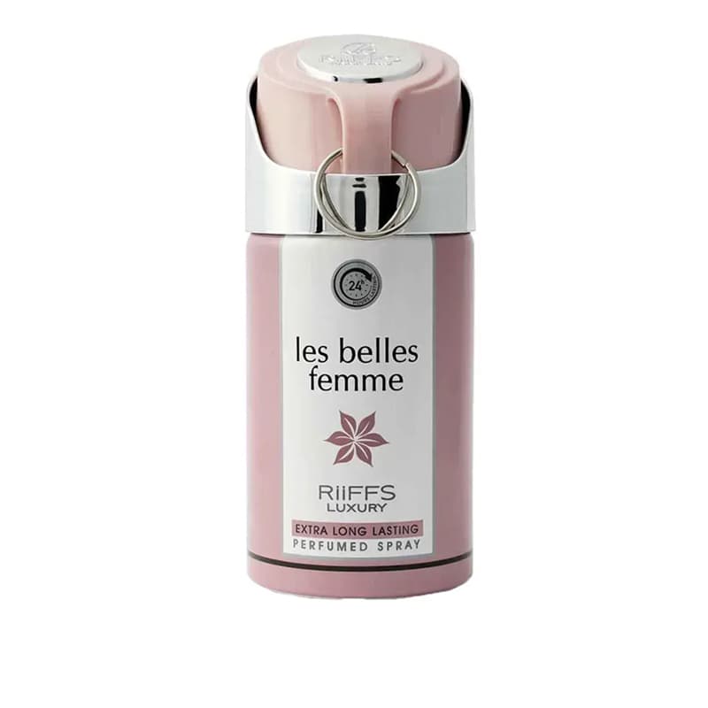 ספריי דאודורנט ריבס RIIFFS LES BELLES FEMME SPRAY 250 ML
