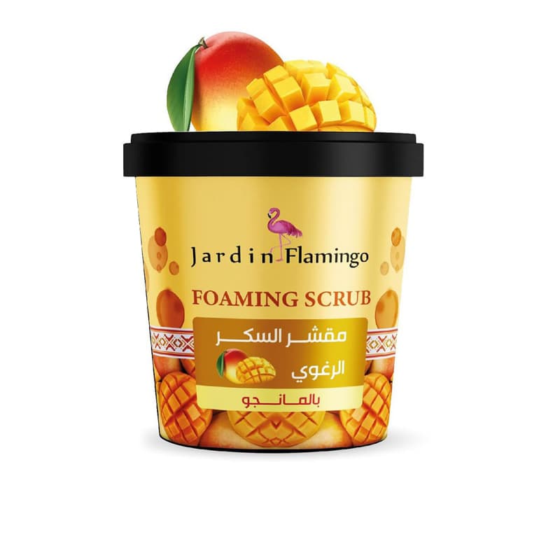 פילינג סוכר מקציף JARDIN FLAMINGO MANGO 500G