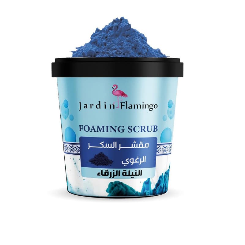 פילינג סוכר מקציף JARDIN FLAMINGO NEELA BLUE500G