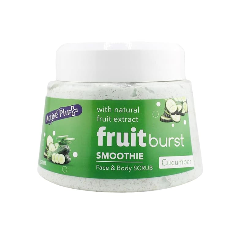 סקראב אקטיב פלוס ACTIVE PLUSFRUITBURST CUCUMPER550ML