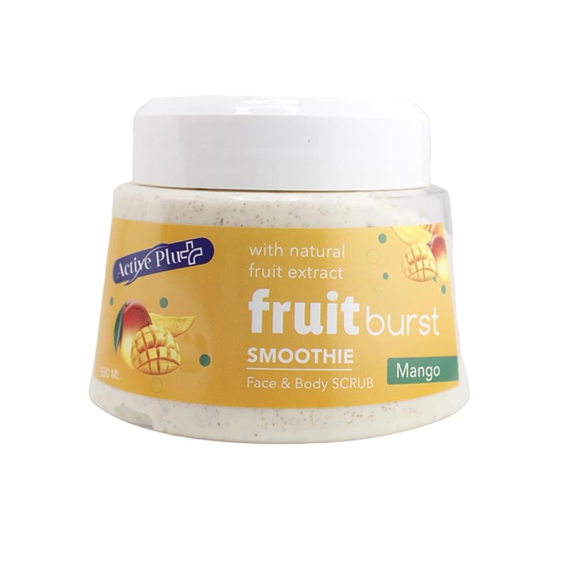 סקראב אקטיב פלוס ACTIVE PLUS FRUIT BURST MANGO 550ML