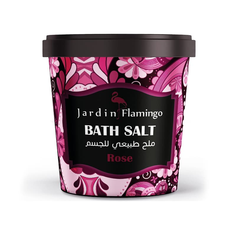 מלח ג'רדן לגוף JARDIN FLAMINGO ROSE BATH SALT 1K