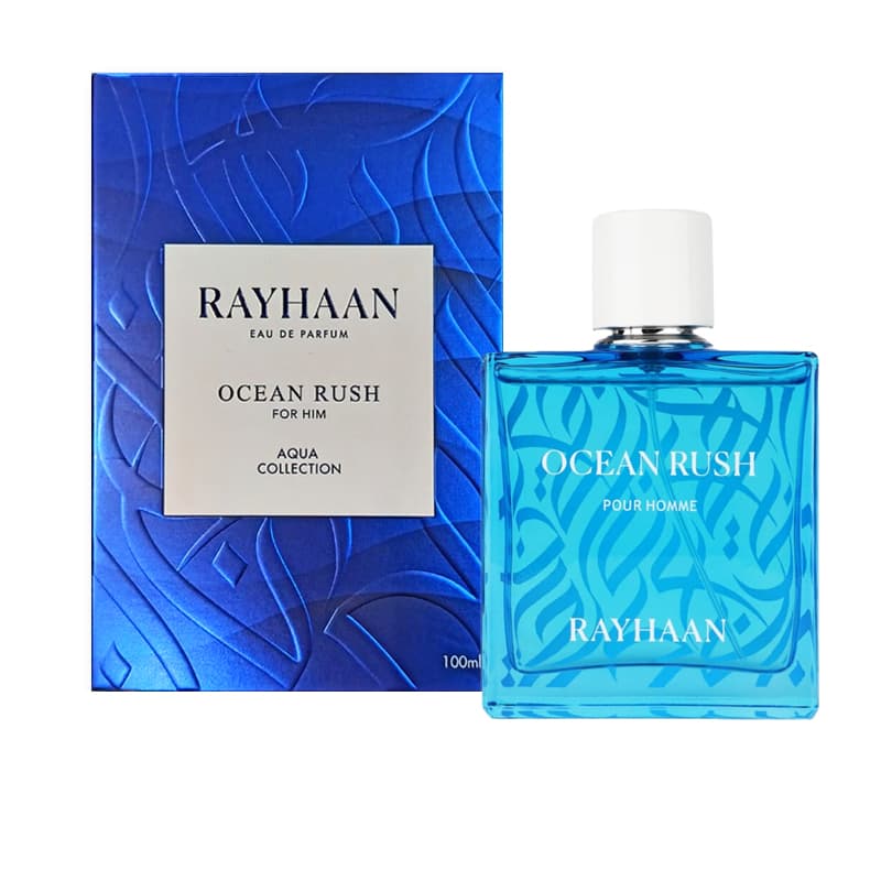 בושם ריח'אן לגברים RAYHAAN OCEAN RUSH EDP 100ML