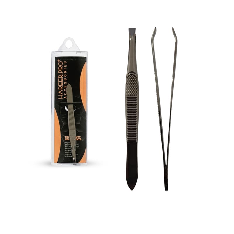 פינצטה גבות חריר פרו HAREER PRO TWEEZER A-3094