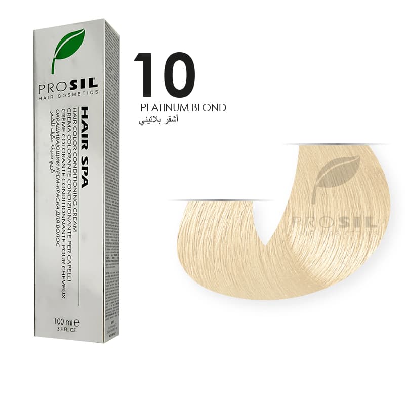 צבע שיער פרוסל בלונד פלטינה NO 10