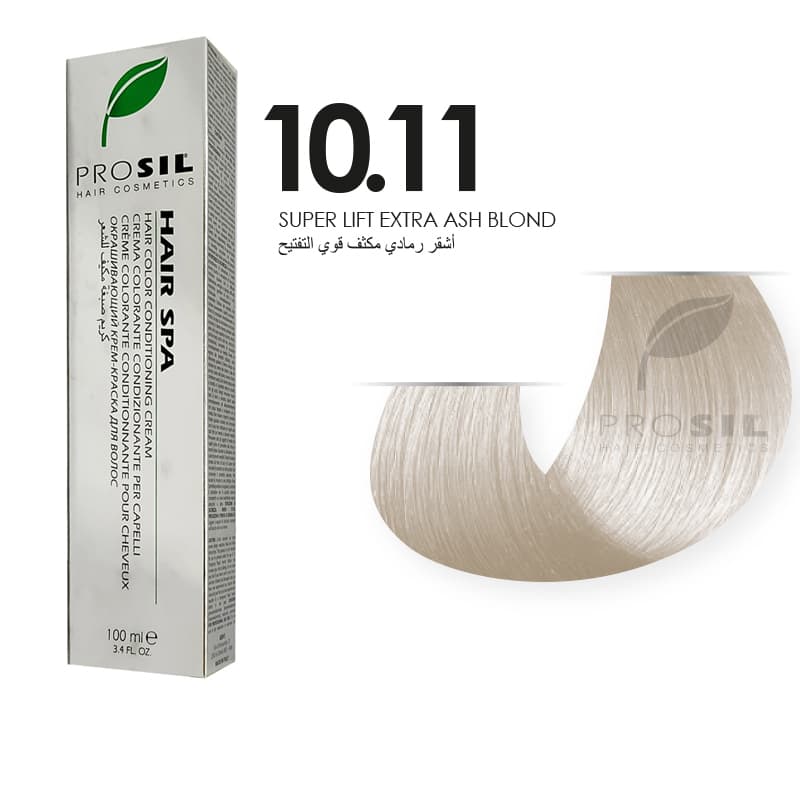 صبغة شعر بروسيل اشقر رماديNO 10.11