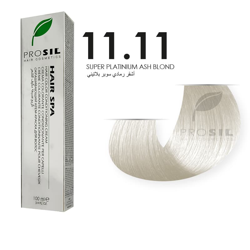 צבע שיער פרוסל בלונד אפור NO 11.11