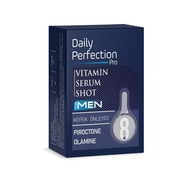 אמפולות שיער DP DP ANTIDANDRUF MEN VIT SHOT2*12ML