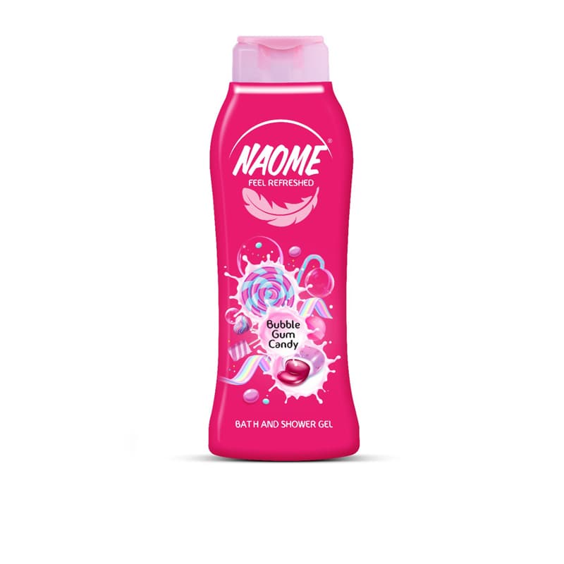 ג'ל רחצה נעומי מסטיק NAOME BUBBLE GUM SHOWER 750ML