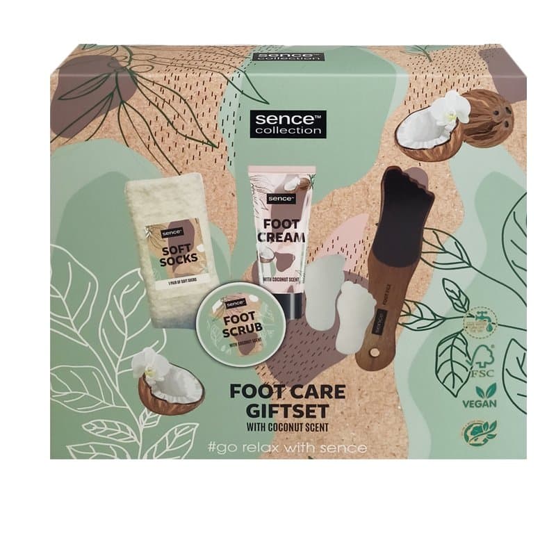 סט סנס לטיפוח הרגליים SENCE FOOT CARE SET 5PCS