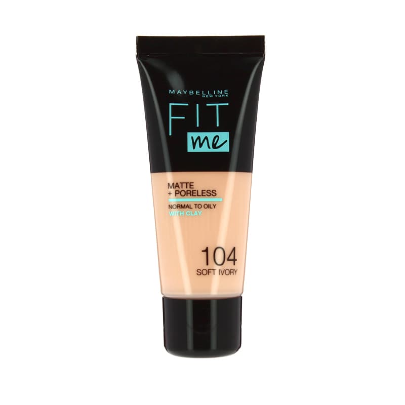 מייקאפ מייבלין שפופרת ויט מאי MAYBELLINE FIT ME NO 104