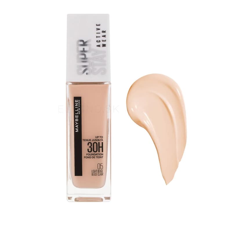 מייקאפ מייבלין סופר סטיי MAYBELLINE ACTIVE WEAR NO 05