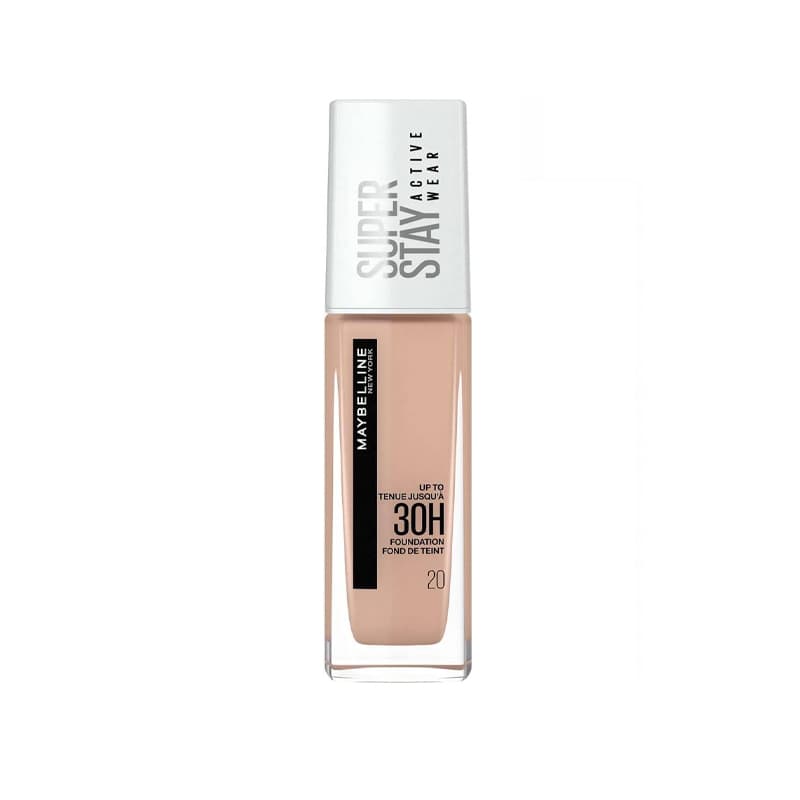 מייקאפ מייבלין סופר סטיי MAYBELLINE ACTIVE WEAR NO 20