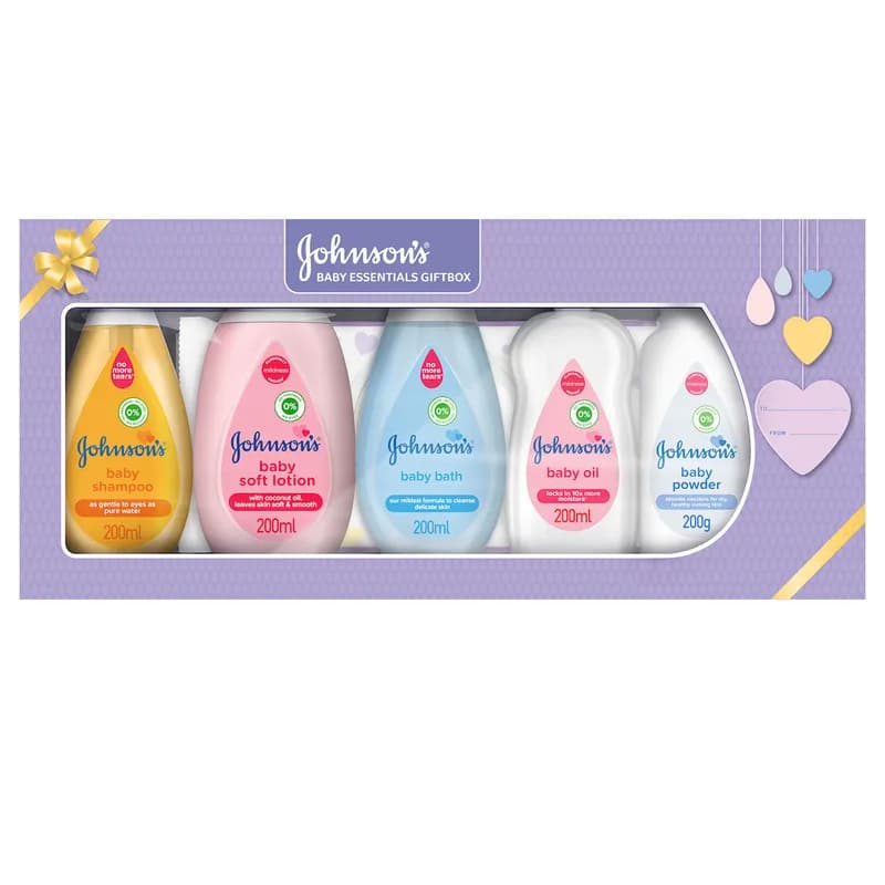 סט ג'ונסון לילדים JOHSON BABY GIFT BOX SET