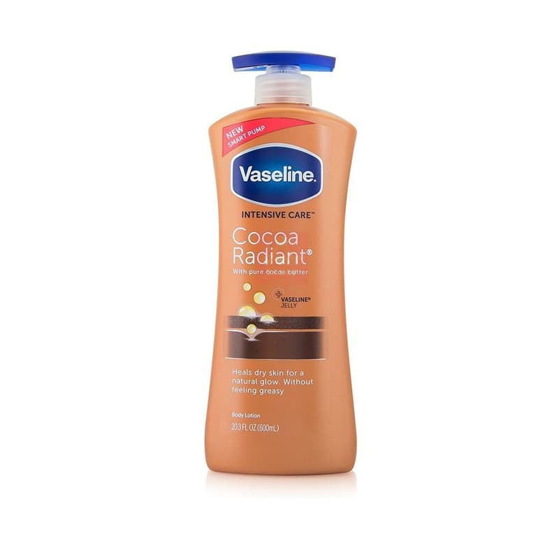 תחליב וזלין חום VASELINE COCOA LOTION 600 ML