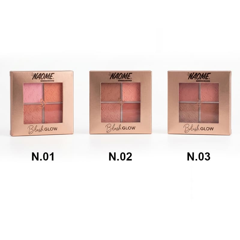 بلشر مخملي نعومي NAOME BLUSH GLOW