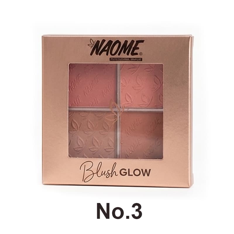 بلشر مخملي نعومي NAOME BLUSH GLOW 4