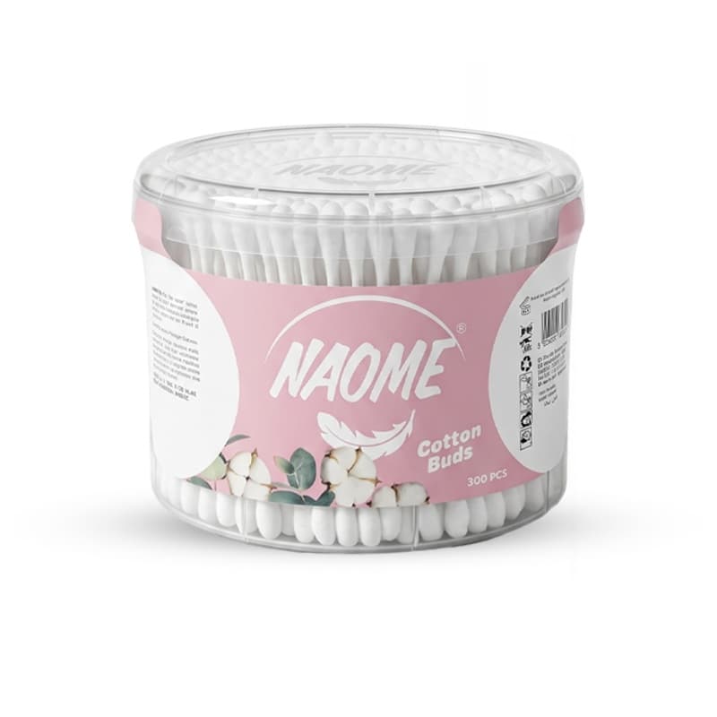 نقاش اذن نعومي NAOME COTTOM BUDS 300PCS
