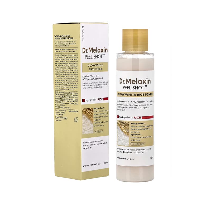 تونر دكتور ميلاكسن DR.MELAXIN RICE TONER 200ML