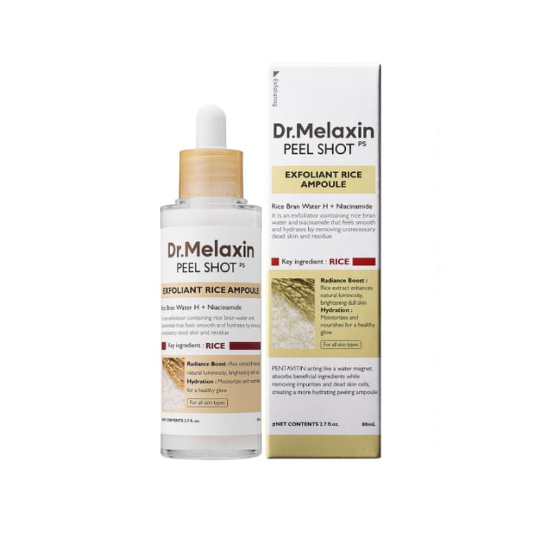 امبولات دكتور ميلاكسن DR.MELAXIN WHITE RICE 80ML