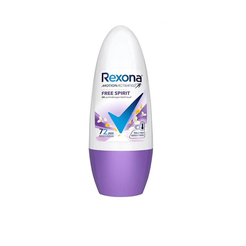 رول عرق ريكسونا REXONA ROLL ON FREE SPIRT 72H 45ML