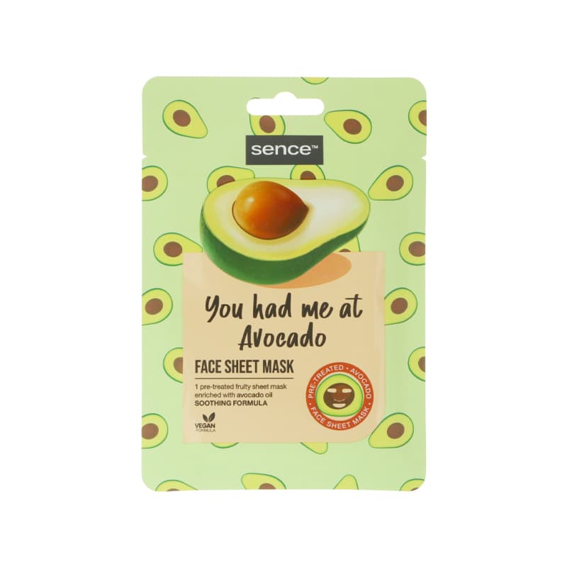 מסכת פנים SENCE FACIAL MASK AVOCADO 20ML