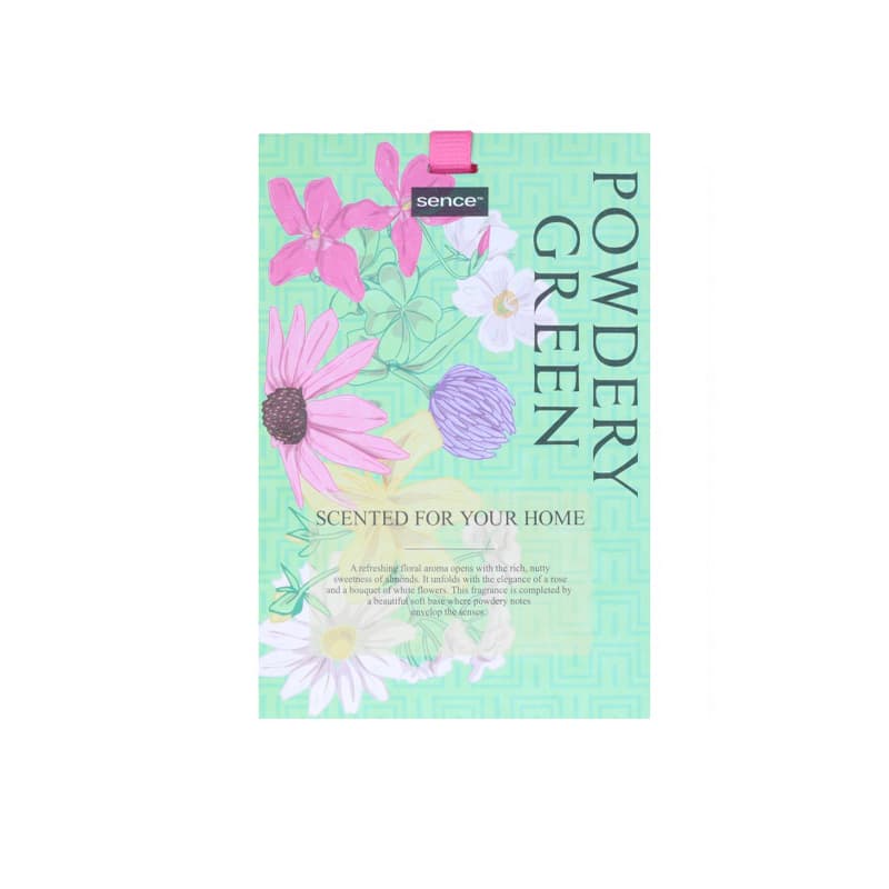 שקיות ארומה SENCE SCENTED POWDERY GREEN 10GR