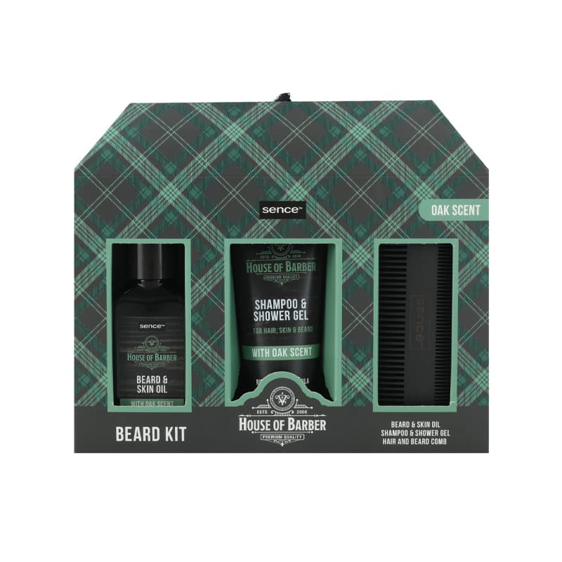ערכה לגברים SENCE HOUSE BARBER 3PCS