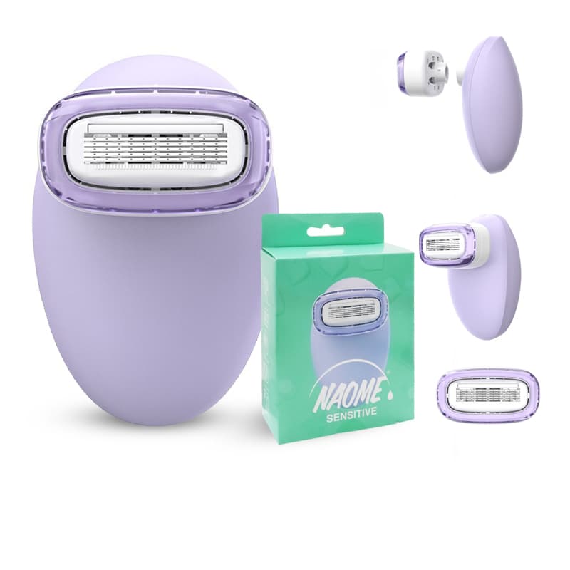 מכונה סכיני גילוח נעומי לייזר NAOME LASER SOFT 5BLADE