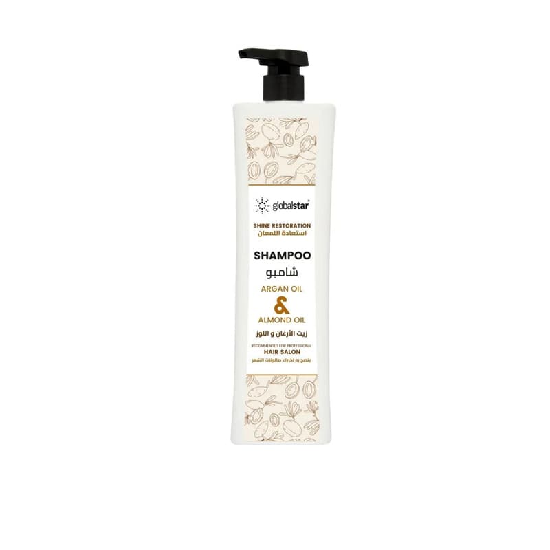 שמפו גלובל שמן הארגן GLOBAL HAIR SHAMPOO 1L