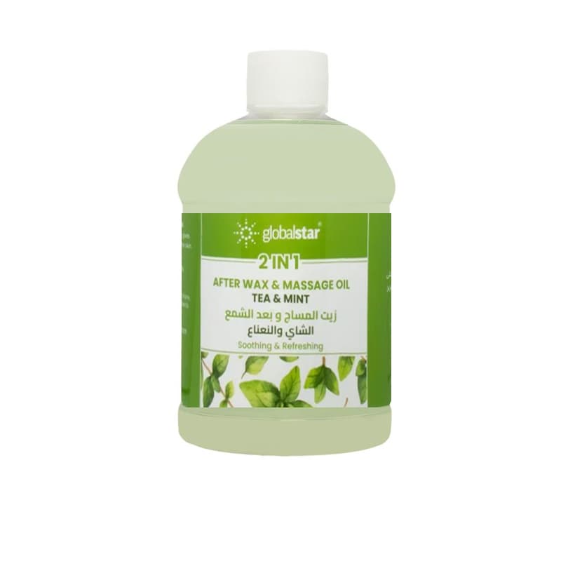 שמן עיסוי גלובל GLOBAL AFTER WAX SOOTHING 500ML