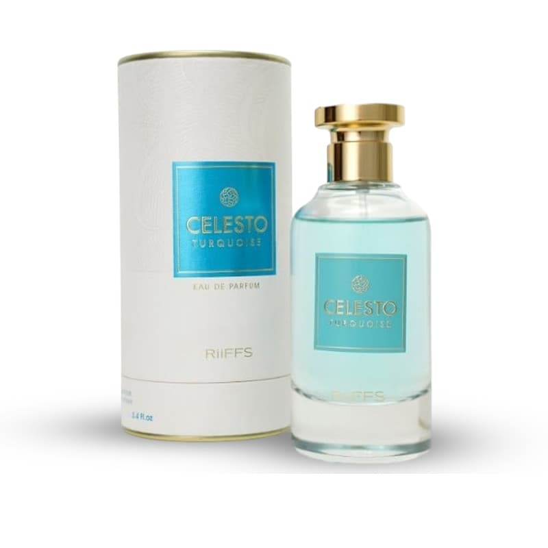 בושם ריבס RIFFS CELESTO TURQUOISE EDP 100ML