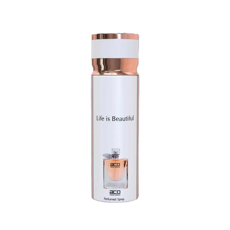 ספריי דאודורנט אקו לנשים ACO LIFE BEAUT SPRAY 200ML