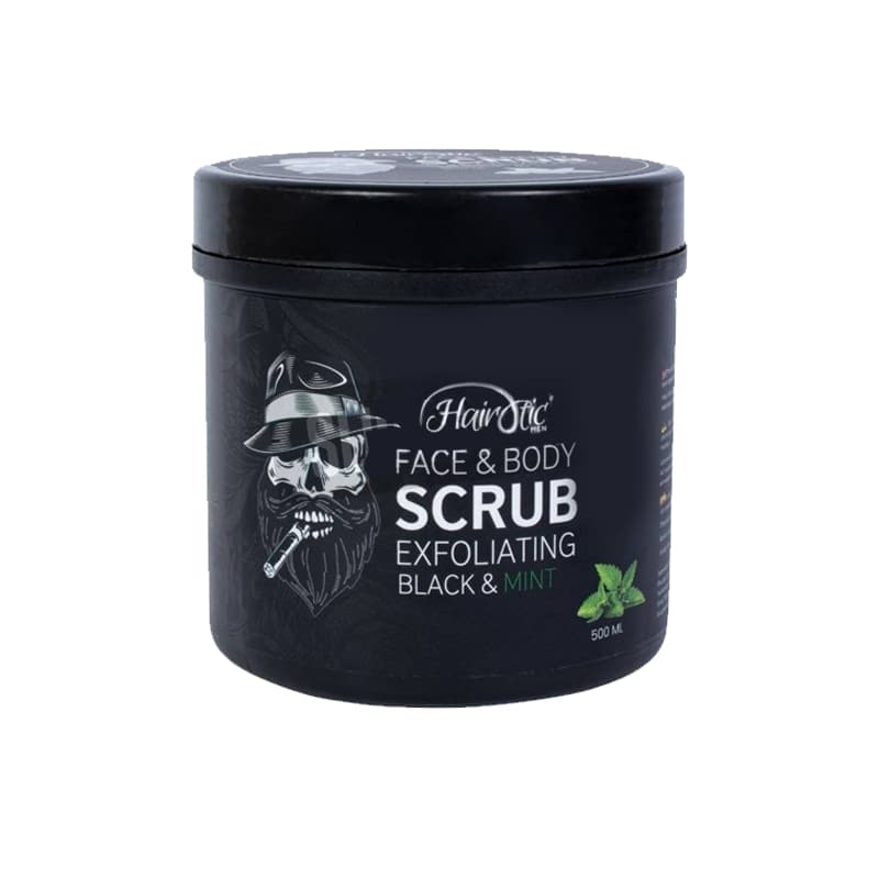 פילינג הירוטיק מנטה HAIROTIC FACE & BODY SCRUB 500ML