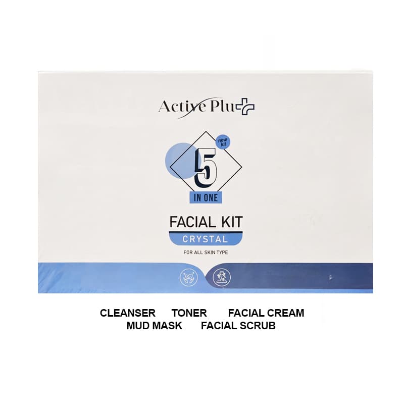 ACTIVE PLUS FACIAL KIT CRYSTAL 5PCS