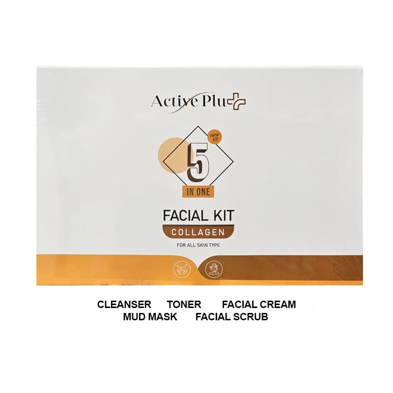ACTIVE PLUS FACIAL KIT COLAGEN 5PCS