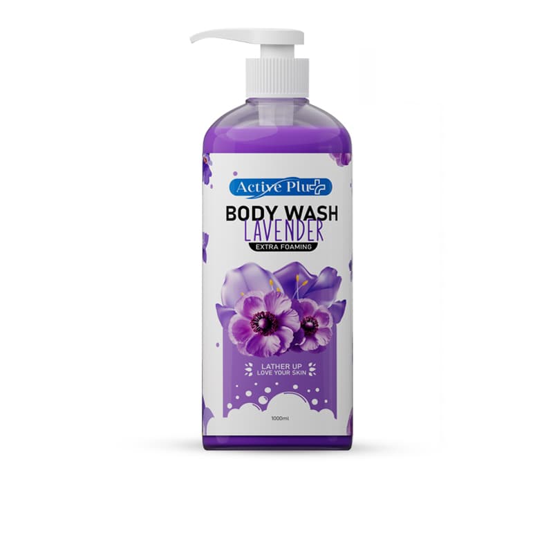 ACTIVE PLUS BODY WASH LAVENDER 1L