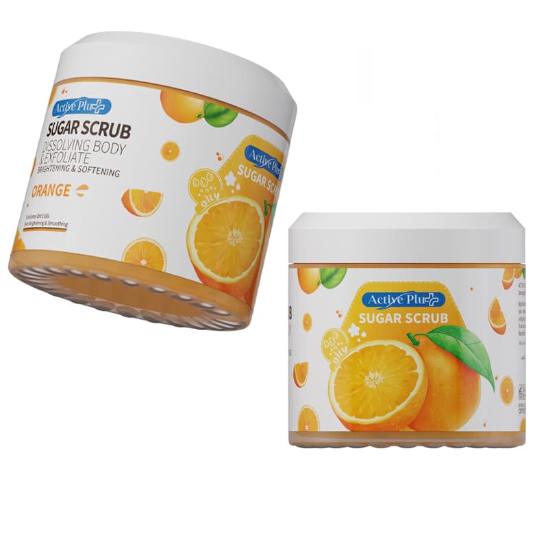 ACTIVEPLUS SCRUB ORANGE 600ML