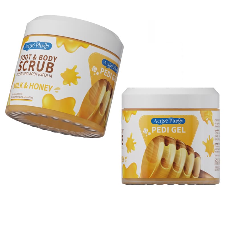 ACTIVE FOOT&BODY SCRUB HONY 600G