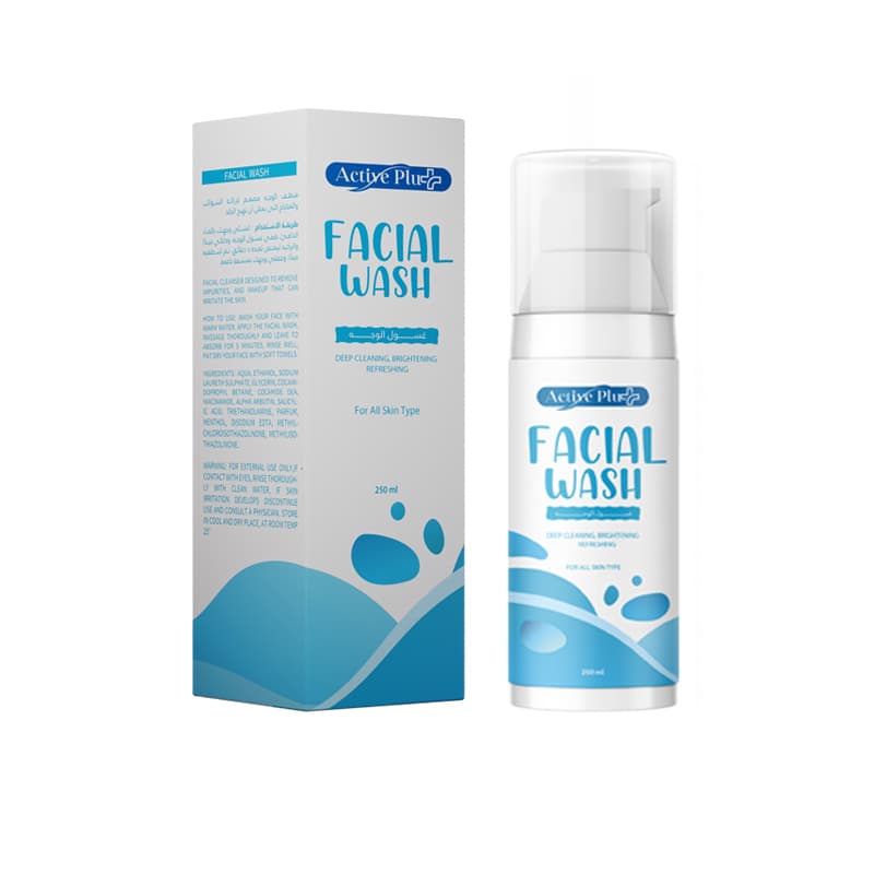 ACTIVE PLUS FACIAL WASH 250ML