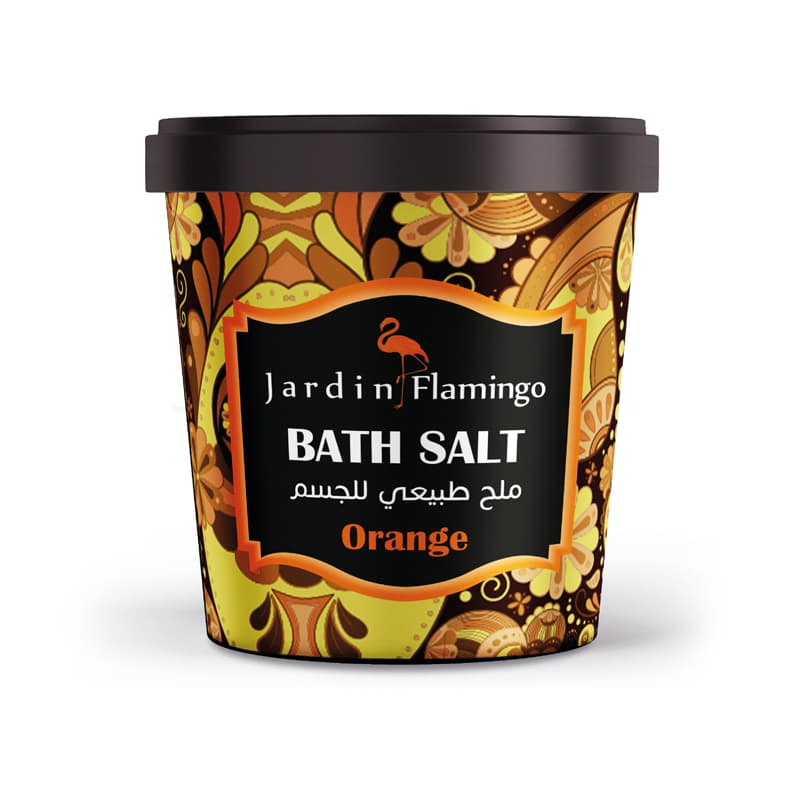 JARDIN FLAMINGO ORANGE BATH SALT 1K